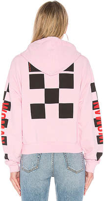 Off-White Taxi Cropped Hoodie