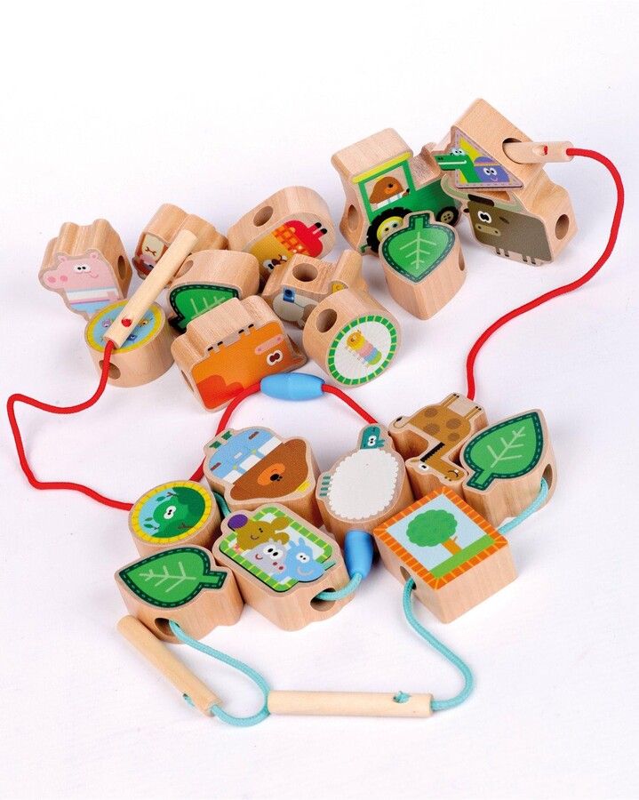Hey Duggee Wooden Threading Game ShopStyle Toys