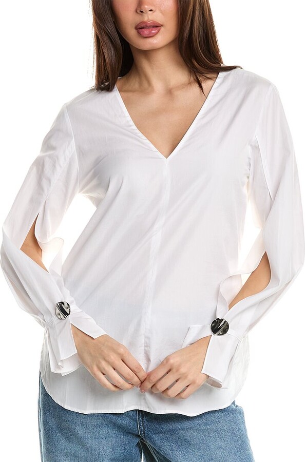 3.1 Phillip Lim Poplin Blouse