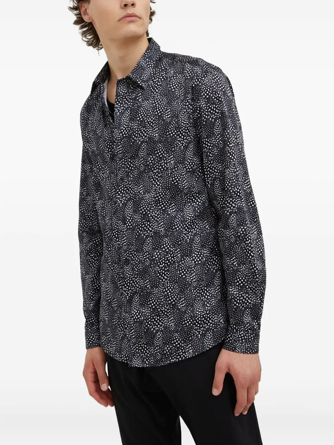 Drykorn Spotted-Print Shirt