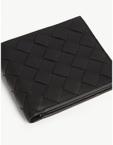 Thumbnail for your product : Bottega Veneta Intrecciato woven leather billfold wallet