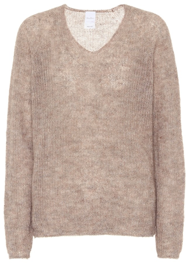 Max Mara Nord mohair-blend sweater - ShopStyle