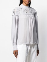 Thumbnail for your product : See by Chloe Round Neck Blouse