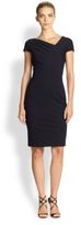 Thumbnail for your product : Escada Donde Asymmetrical Pleated Jersey Dress