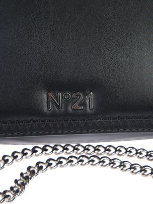 N°21 Leather Crossbody Small Bag Wit Bow