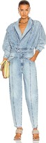 Thumbnail for your product : Mother The Big Time Jumpsuit in Blue