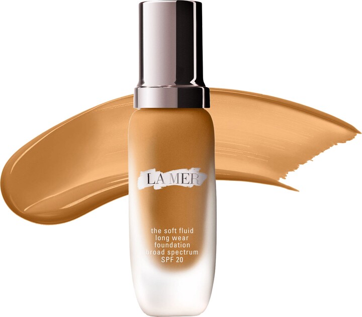 La Mer The Soft Fluid Long Wear Foundation SPF 20 440 Amber - Deep Skin with Warm Undertone 1 oz/ 30 mL