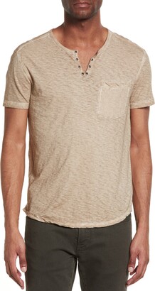 John Varvatos Star USA Mens Fenway Ls Shirts with Chest Pockets in Carbon Wash 