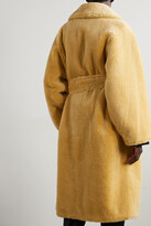 Thumbnail for your product : Stand Studio Zoey Belted Wool-blend Coat - Beige