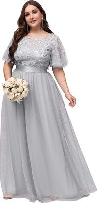 chiffon plus size dresses uk