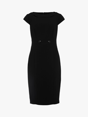 Damsel in a Dress Margot Tailored Knee Length Dress, Black