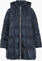 Thumbnail for your product : Ienki Ienki Pyramide Quilted Metallic Shell Hooded Down Coat