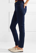 Thumbnail for your product : MiH Jeans Bridge High-rise Skinny Jeans - Dark denim