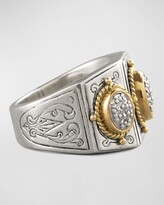 Thumbnail for your product : Konstantino Three-Stone Pave Ring