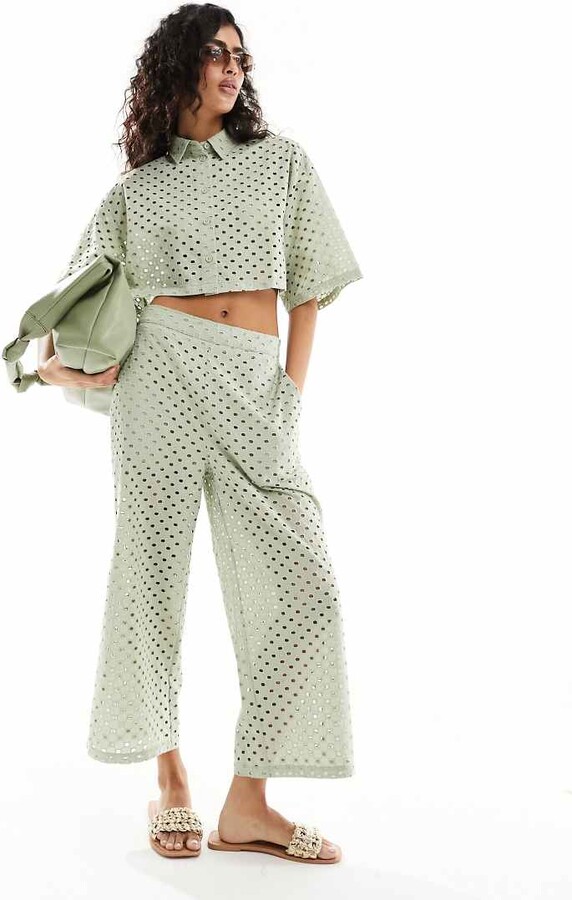Cropped Trousers Polka Dot Trousers Asos Cropped Trousers River