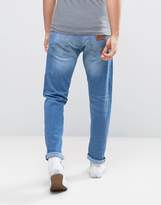 Thumbnail for your product : Wrangler Tapered Fit Jeans In Cocktail Time Blue