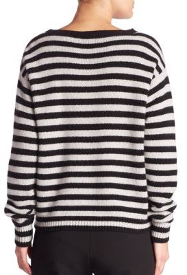Max Mara Sevres Striped Cashmere Sweater