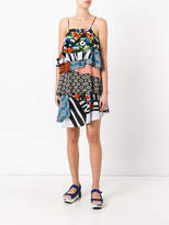 Thumbnail for your product : MSGM patch-effect frilled dress