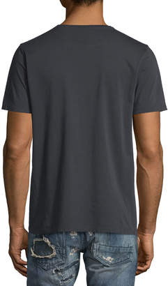 PRPS Paint-Drip Logo Short-Sleeve T-Shirt, Black