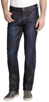 Thumbnail for your product : PRPS indigo stretch denim 'Rambler' straight leg jeans