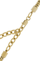 Thumbnail for your product : By Malene Birger Leny gold-plated resin body chain