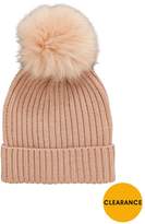 Thumbnail for your product : Very Changeable Pom Pom Beanie - Pink