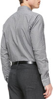 Thumbnail for your product : Theory Basketweave Button-Down Shirt, Gray