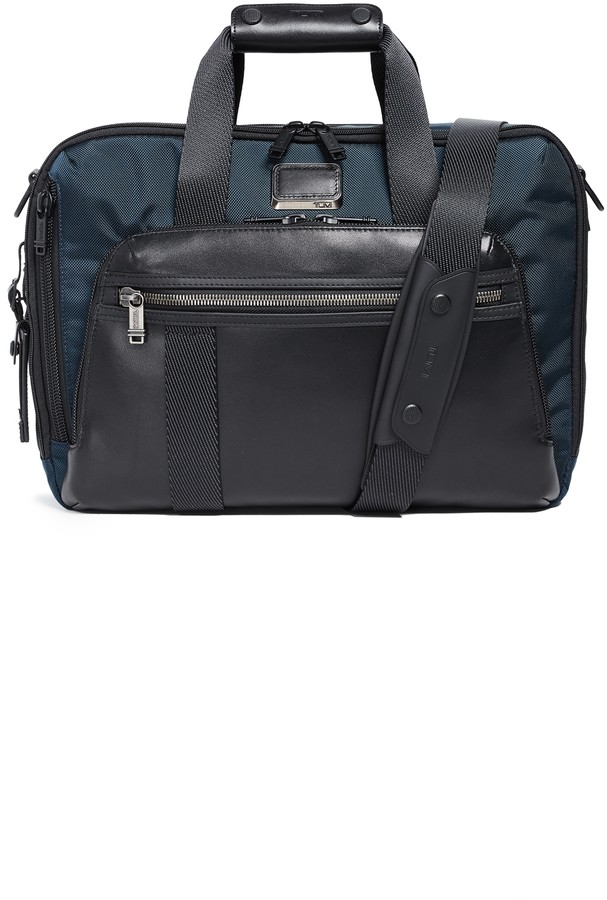 Tumi Alpha Double Expansion Satchel Bag Shopstyle