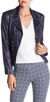 Thumbnail for your product : Insight Cracked Faux Leather Military Jacket
