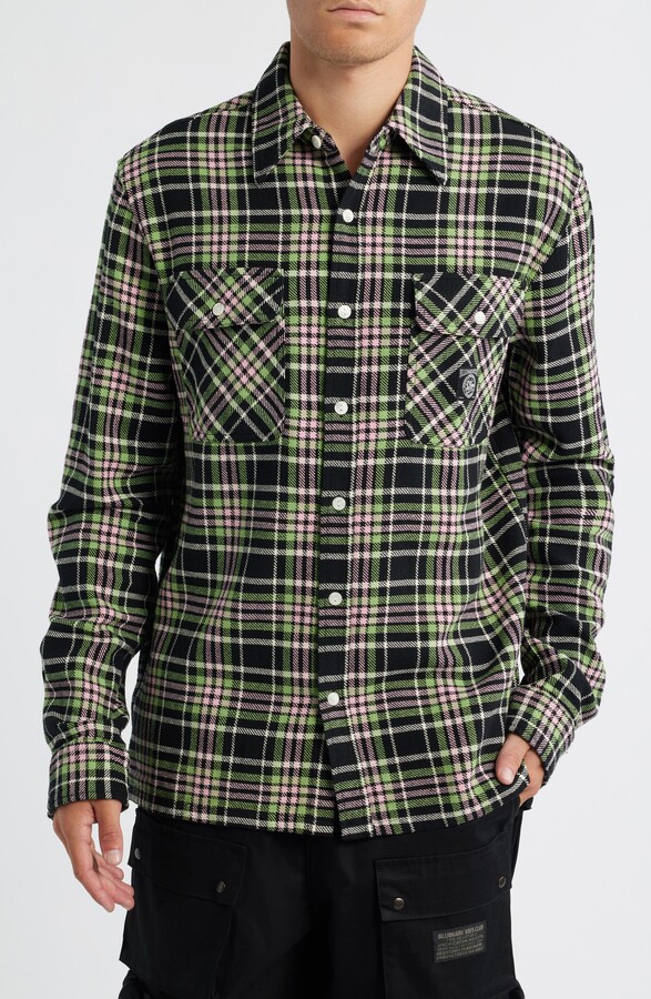 Billionaire Boys Club BB Club Plaid Button-Up Shirt