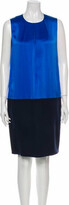 Thumbnail for your product : Maison Rabih Kayrouz Silk Knee-Length Dress