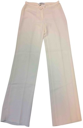 Marella White Trousers for Women