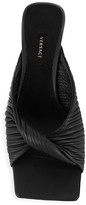 Thumbnail for your product : Versace Plisse Leather Mules