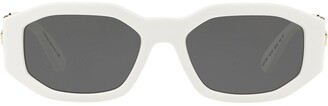 Versace Hexad Signature square-frame sunglasses