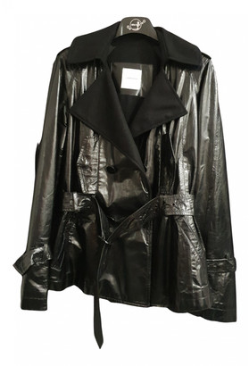 CNC Costume National Black Leather Leather jackets - ShopStyle