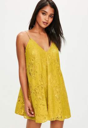 Missguided Gold Chain Swing Dress