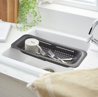 Dunelm Black Multi-functional Sink Drainer Black ShopStyle