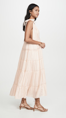 Free People Lily Of The Valley Midi Dress