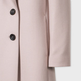 Thumbnail for your product : Paul Smith Women's Pale Pink Wool-Cashmere Double-Breasted Coat