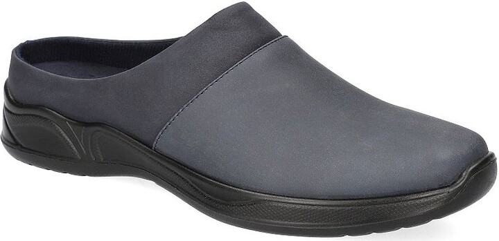 Easy Street Shoes Janalee Women's Navy Comfort Mules