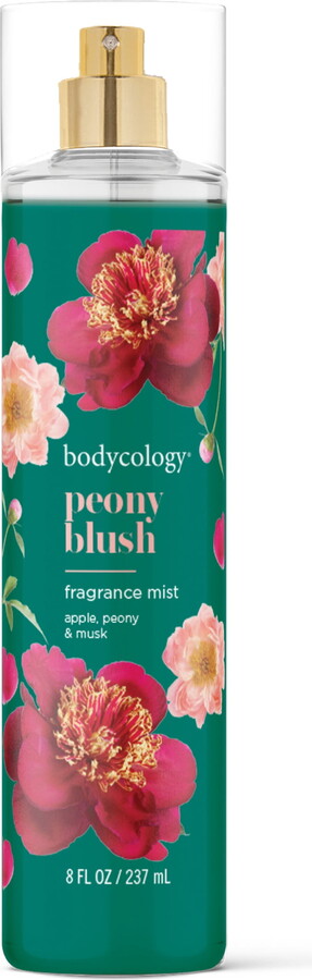 Bodycology Fragrance Body Mist, Peony Blush, 8 fl oz