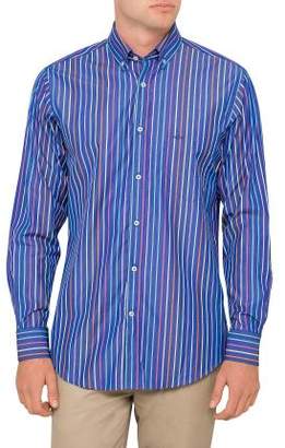 Paul & Shark Long Sleeve Multi P & S Signature Stripe Shirt