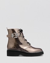 Thumbnail for your product : MICHAEL Michael Kors Lace Up Combat Boots - Vivia