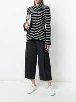 Thumbnail for your product : Emporio Armani cropped high-rise culottes