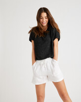 Thumbnail for your product : Quince Brushed Short Sleeve Lounge T-Shirt
