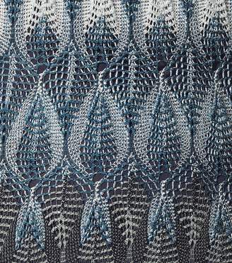 Missoni Crochet knit maxi dress