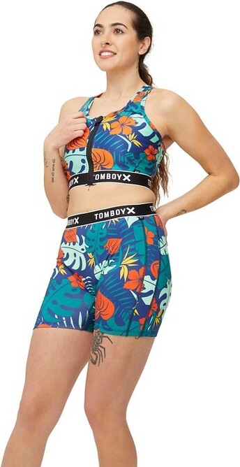 TomboyX Swim 4.5 Shorts, Quick Dry Bathing Suit Bottom Mid-Rise Trunks,  Bike Short Style, Plus Size Inclusive (XS-4X) Island Shade X Small -  ShopStyle