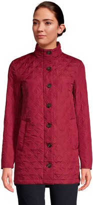 Lands' End Women's Packable Quilted Barn Coat