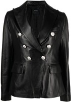 Thumbnail for your product : Tagliatore Lizzie double-breasted button-front blazer