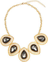 Thumbnail for your product : Hush Gold-Tone & Black Linked Necklace